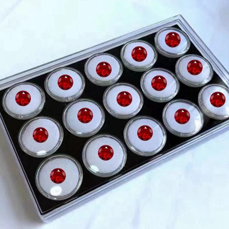 Rubis rouge naturel non chauffé, 10.50 Cts, 12.0mm, Sri-Lanka VVS, pierres précieuses amples pour la