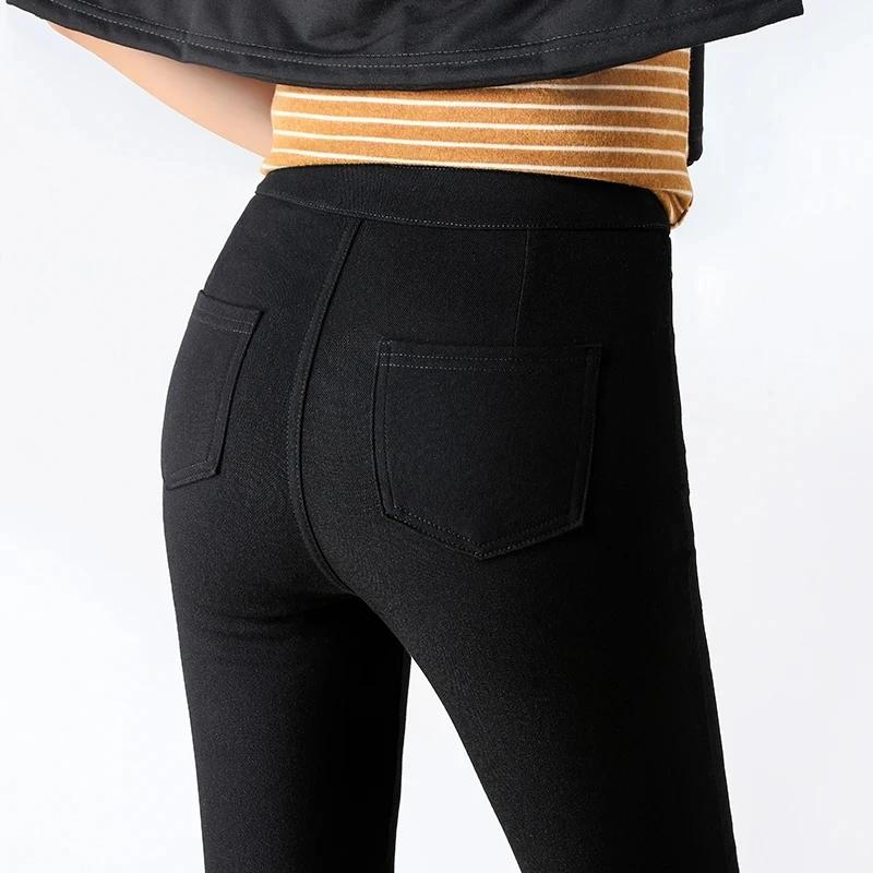 Femmes été élastique décontracté Stretch maigre Leggings mince crayon pantalon