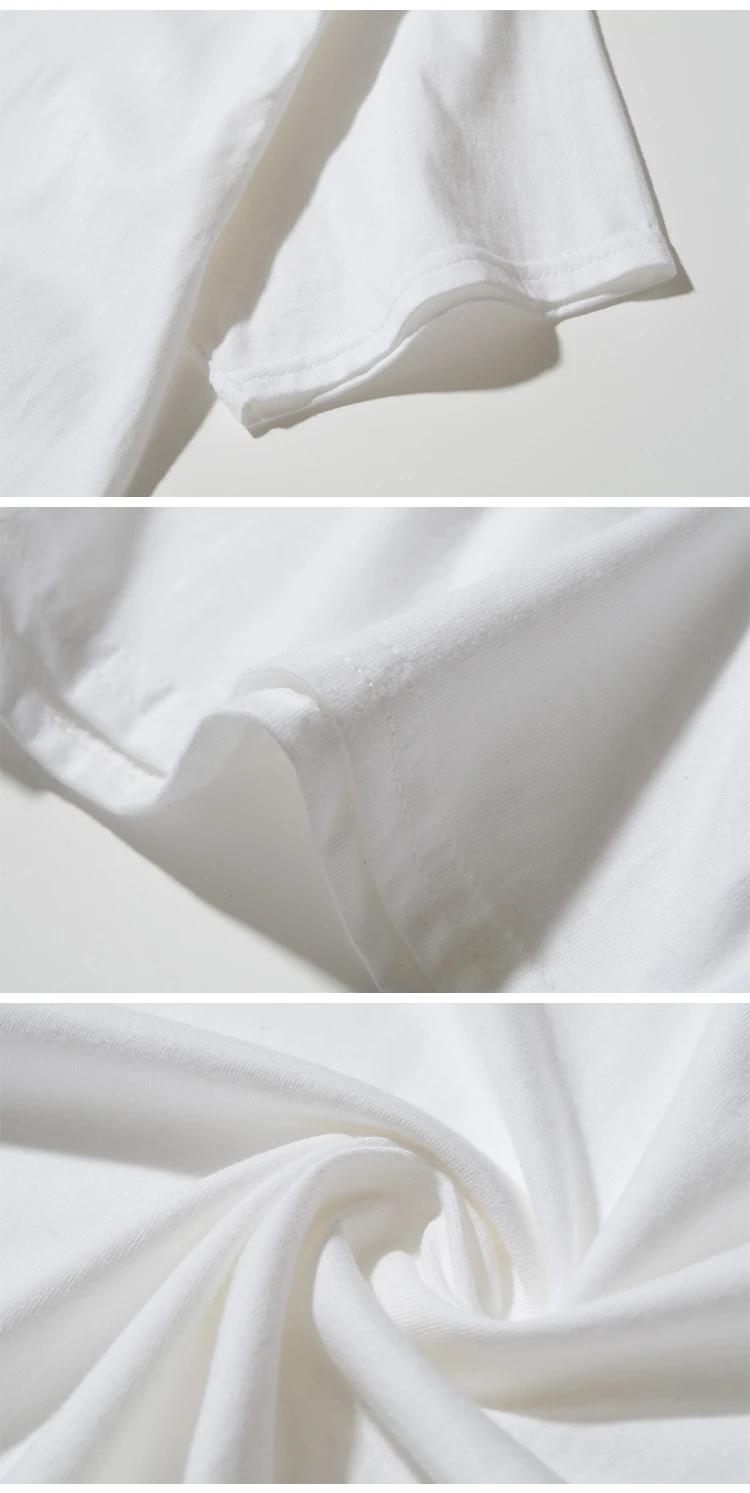 Hauts basiques simples et classiques à manches courtes en coton, tendance, pour hommes et femmes, no