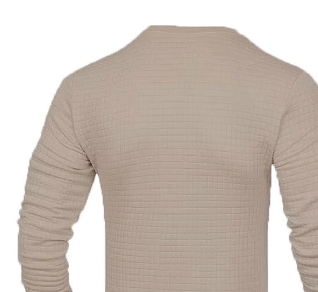 Manteau homme mode petit carreaux gaufré jeunesse col rond jacquard sweat à capuche à carreaux