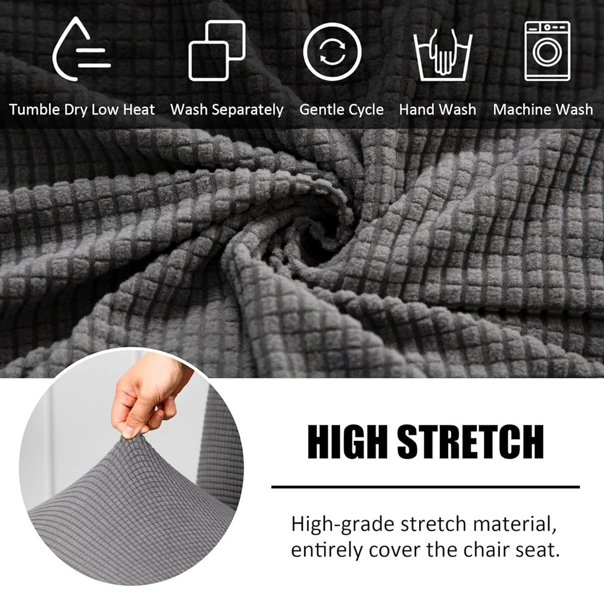 Housse de protection épaisse en Jacquard pour chaise de jeu d'ordinateur de bureau, extensible et in