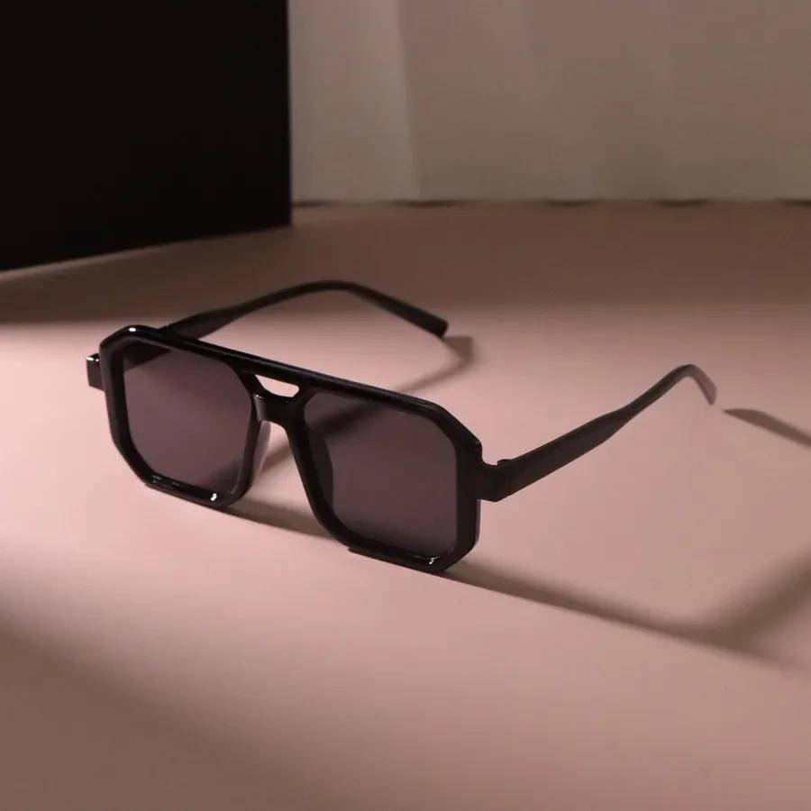 Lunettes de soleil carrées punk colorées pour femmes et hommes, lunettes de soleil pour femmes, rect