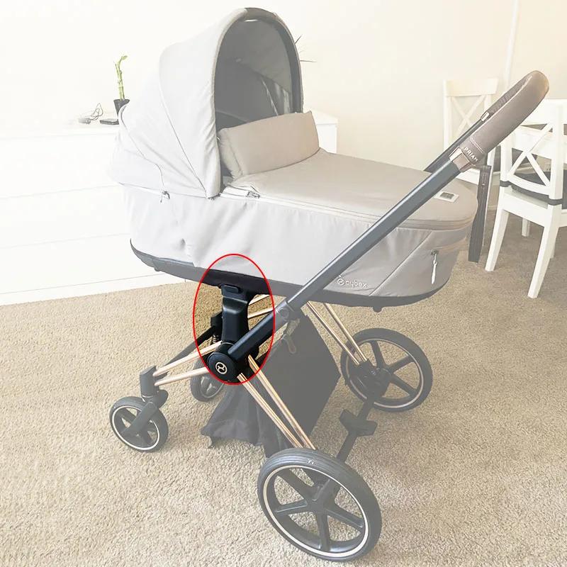 Adaptateur de Poussette pour Cybex Priam 2/3/4 Platinum Aton Clound Q/Z, Convertisseur de Siège de V