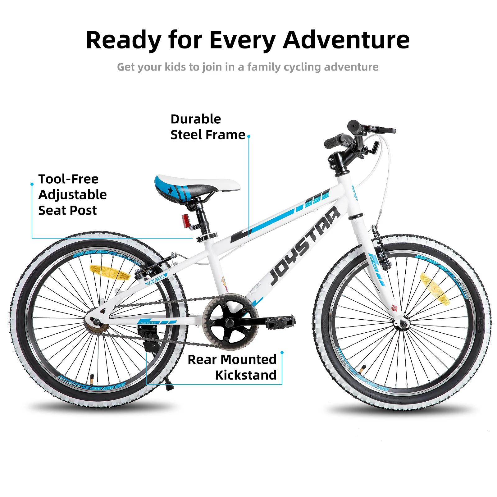 JOYSTAR Lubbock 20 24 pouces vélo pour enfants pour garçons et filles âgés de 7 à 12 ans VTT rigide 