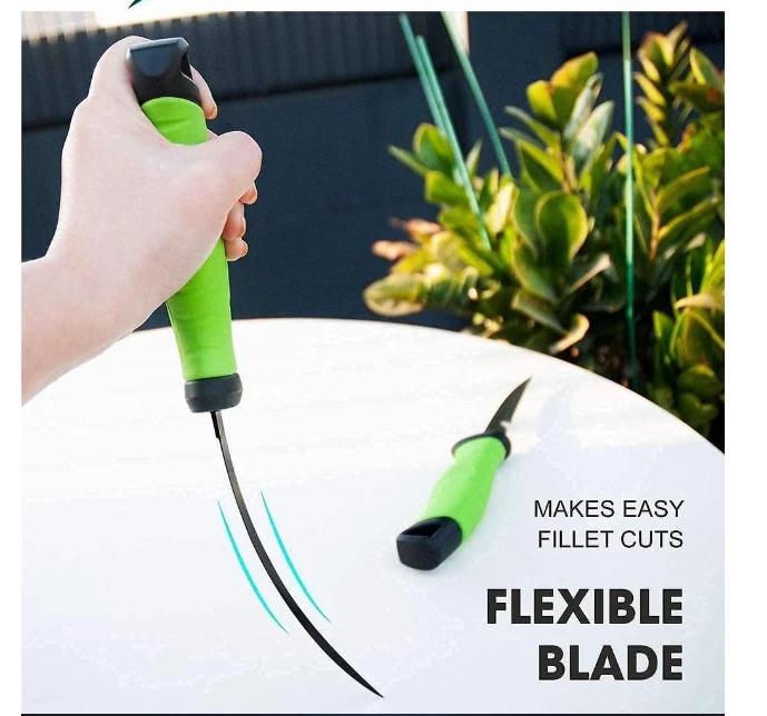 Couteau à désosser pour filet en acier inoxydable, pour couperet à viande de poisson, couteau de bou