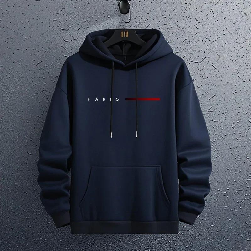 Paris pulls à capuche de mode pour hommes toutes saisons quotidien décontracté sport sweats à capuch