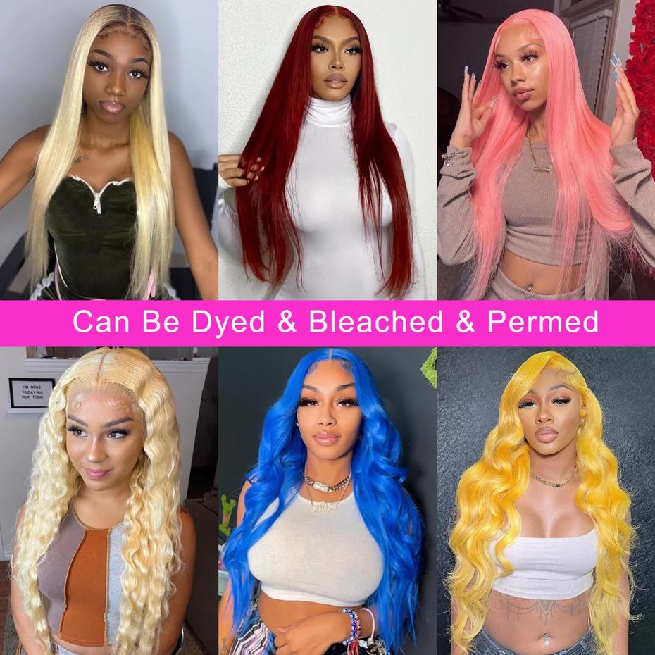 Tissage en Lot Brésilien Naturel Remy Lisse Blond 613, Extensions de Cheveux Humains, 30 34 36 38 40