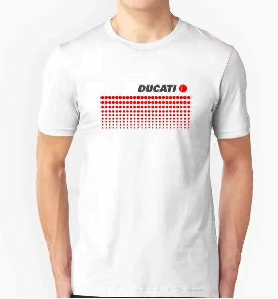 T-shirt en coton décontracté Ducati Moto GP Racing, T-shirt graphique d'été à manches courtes 2026 p