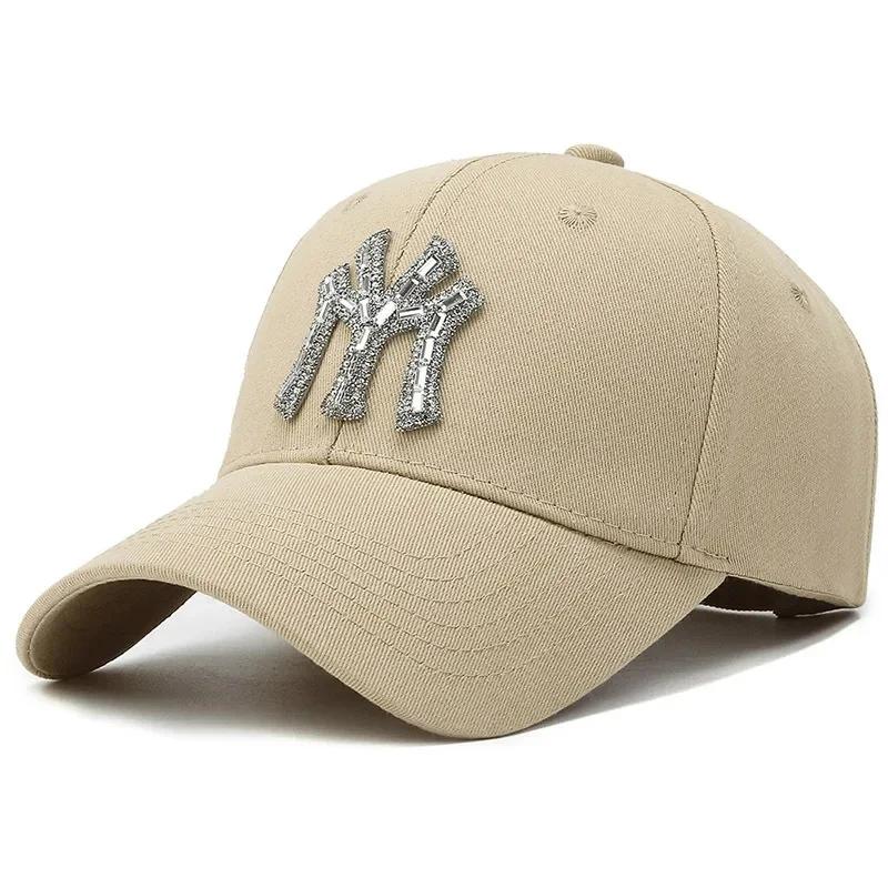 MY Rhinestone chapeau femme printemps et automne rue décontracté en plein air canard langue casquett
