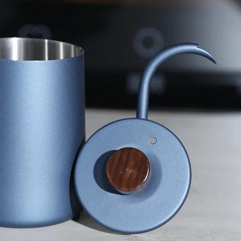 304 acier inoxydable 600ml Long bec col de cygne Barista expresso cafetière bouilloire théière acces
