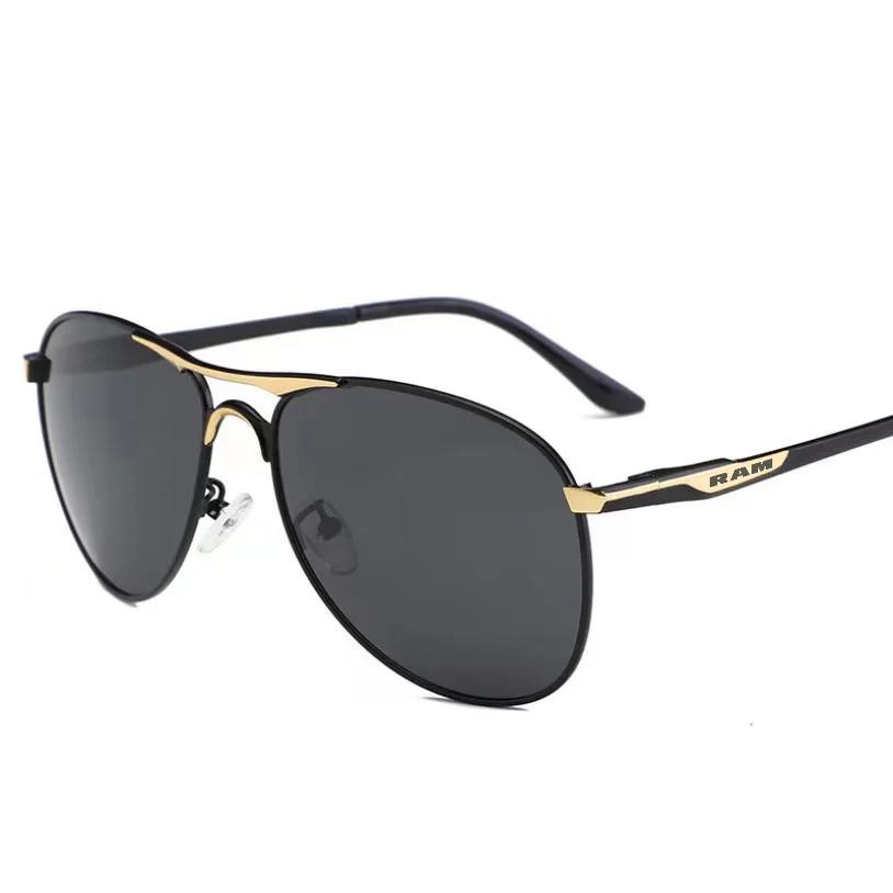 Lunettes de soleil polarisées pilote de luxe pour hommes et femmes, pour la conduite, la pêche, rétr