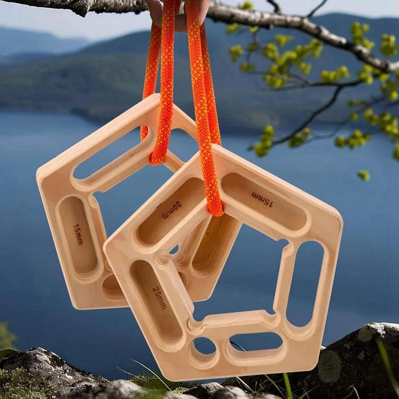 A21I-support de planche à suspendre en bois pour l'escalade, planche à suspendre Portable, renforcem