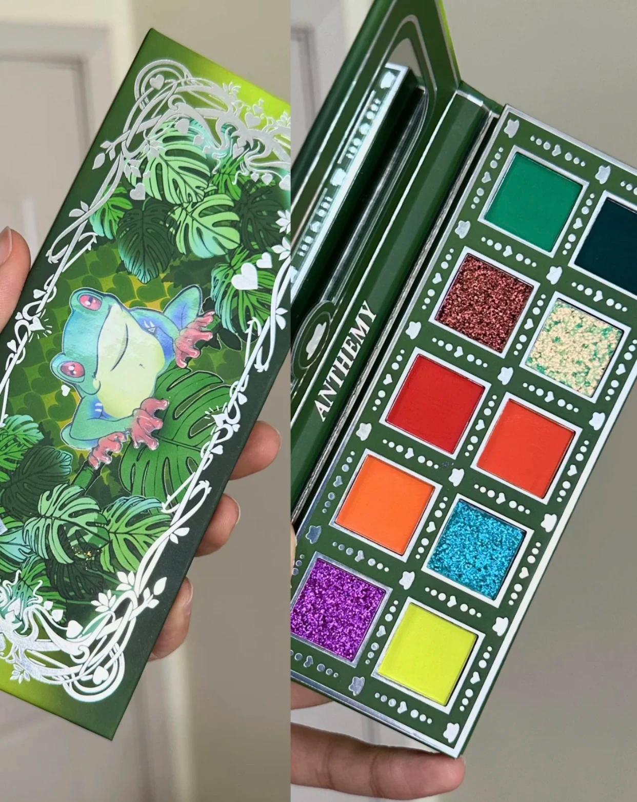 Anthemy-Palette de fards à barrage caméléon, 10 documents, 256 perles scintillantes