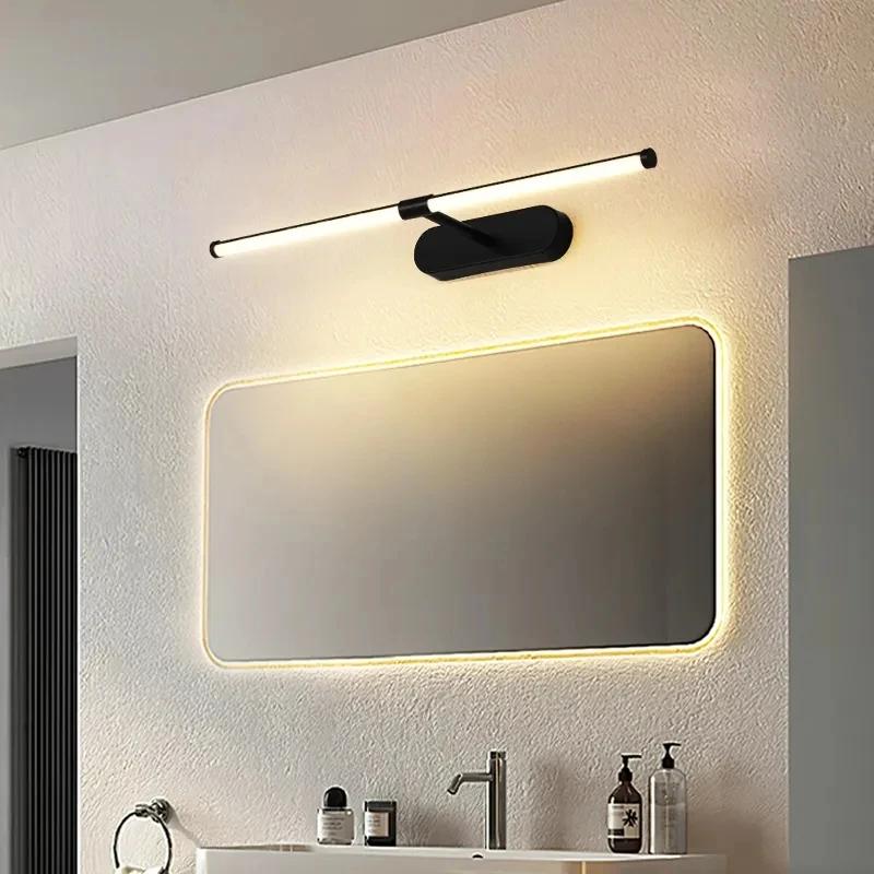 Miroir lumière mur LED lampe moderne salle de bain applique murale 43 cm 58 cm AC85 - 265 V éclairag