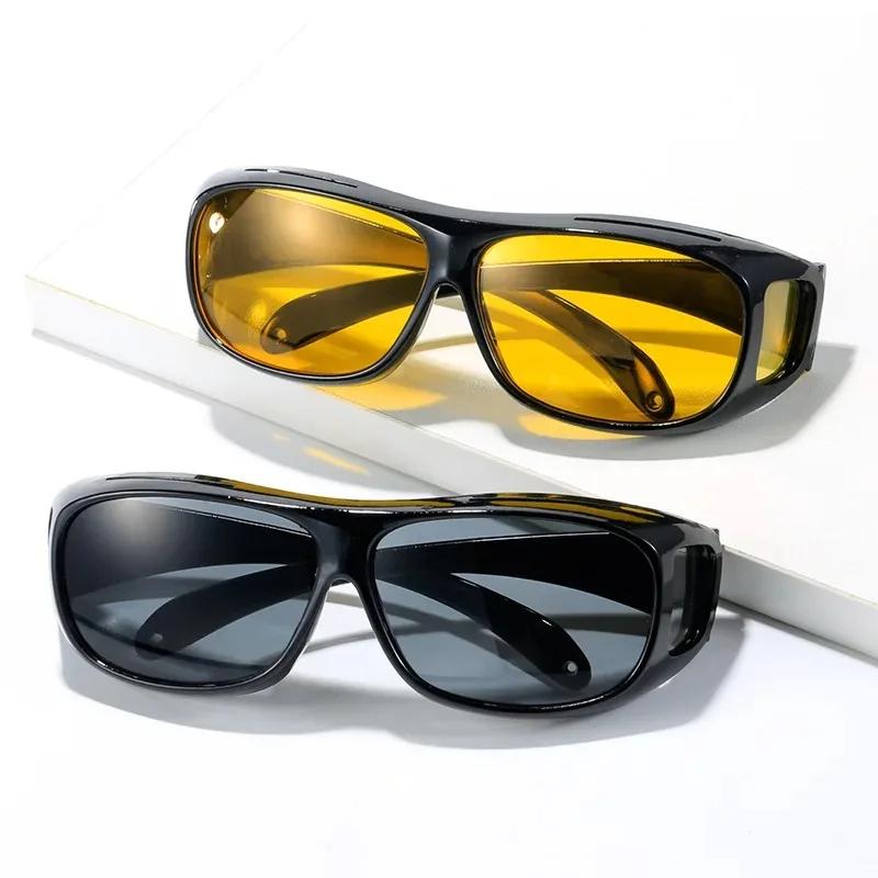 Lunettes de soleil de Vision nocturne lunettes de conduite de nuit de voiture lunettes de conducteur