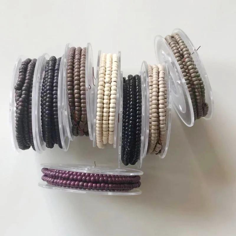 500 pièces préchargés 3.0mm Nano anneaux Silicone Nano anneaux liens perles outils d'extension de ch