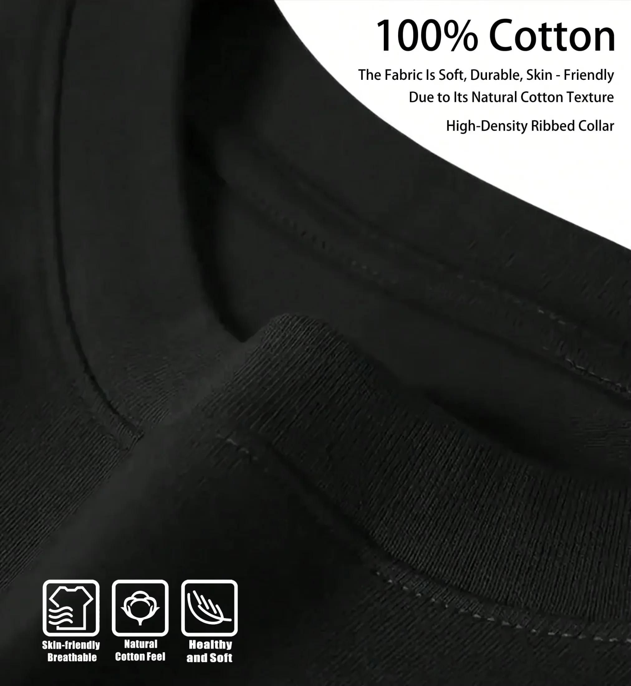 T-shirt décontracté unisexe pour enfants en coton de haute qualité, imprimé Sun Wufan, style rétro D
