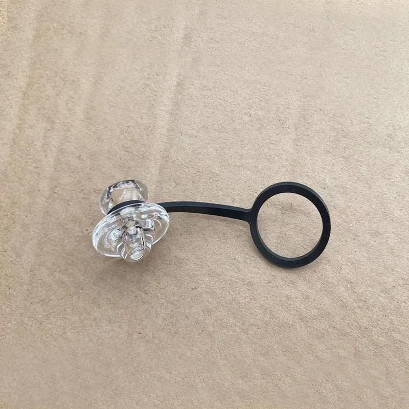 Bouchon de chambre Dabcool W2, accessoires en verre, 2 pièces/lot