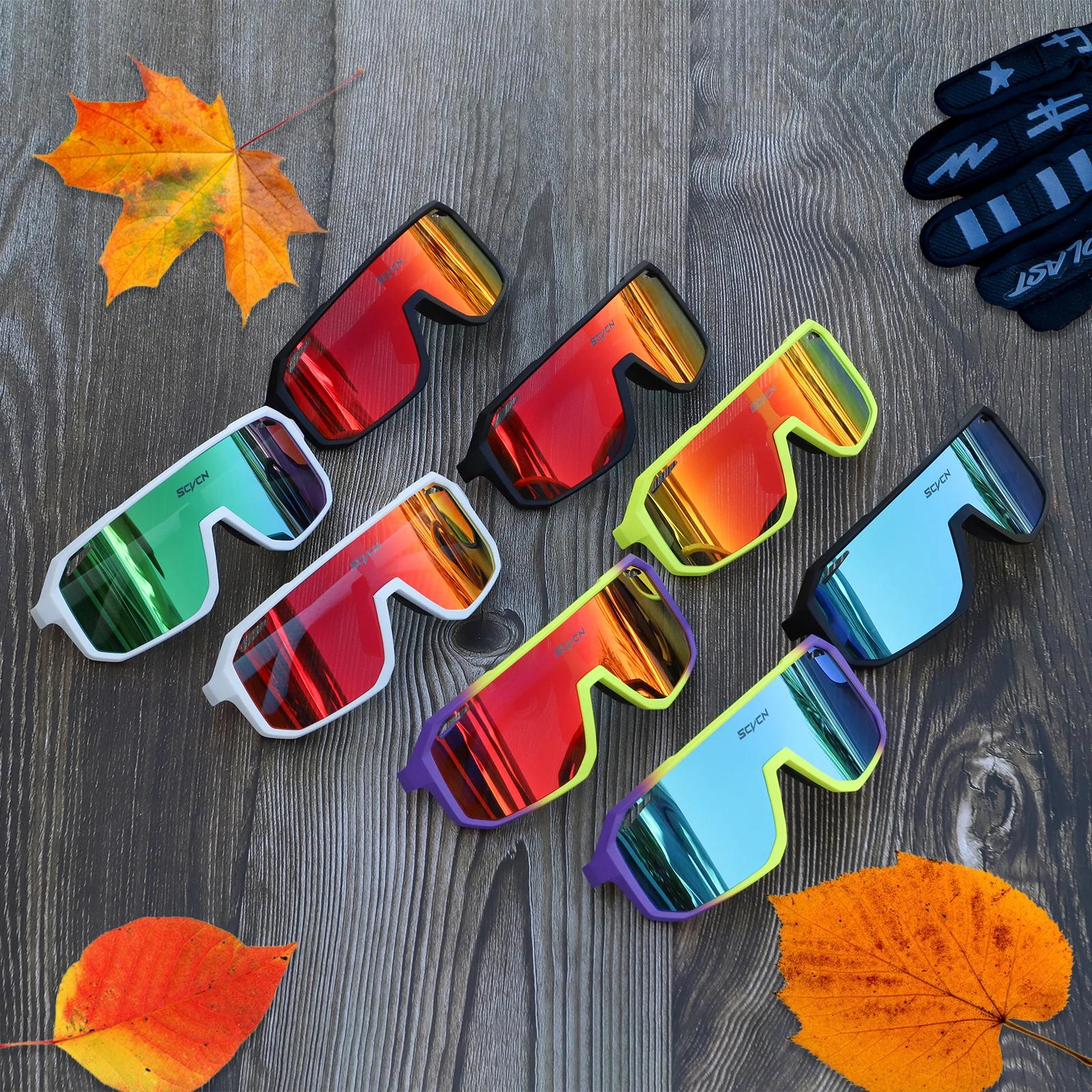 SCVCN cyclisme lunettes de soleil hommes vtt route conduite vélo lunettes Sports de plein air femmes