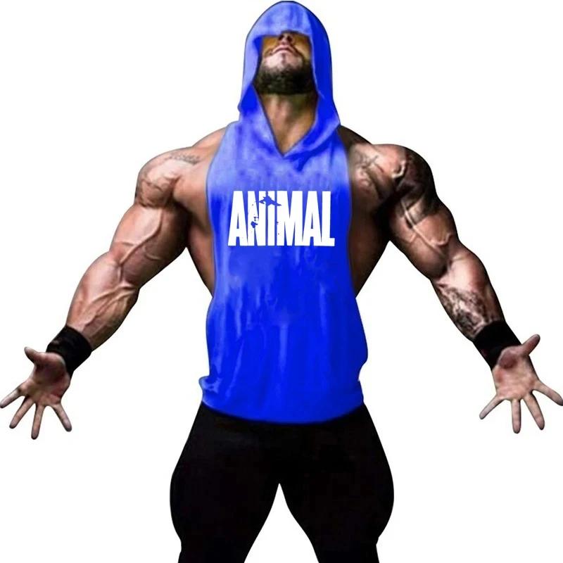 Gilet homme sweat sans manches haut de sport homme chemise sans manches musculation Fitness vêtement