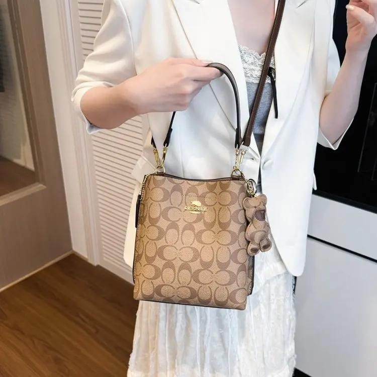 Sac à langer unique rétro vintage pour femme, sac bandoulière de luxe de marque célèbre