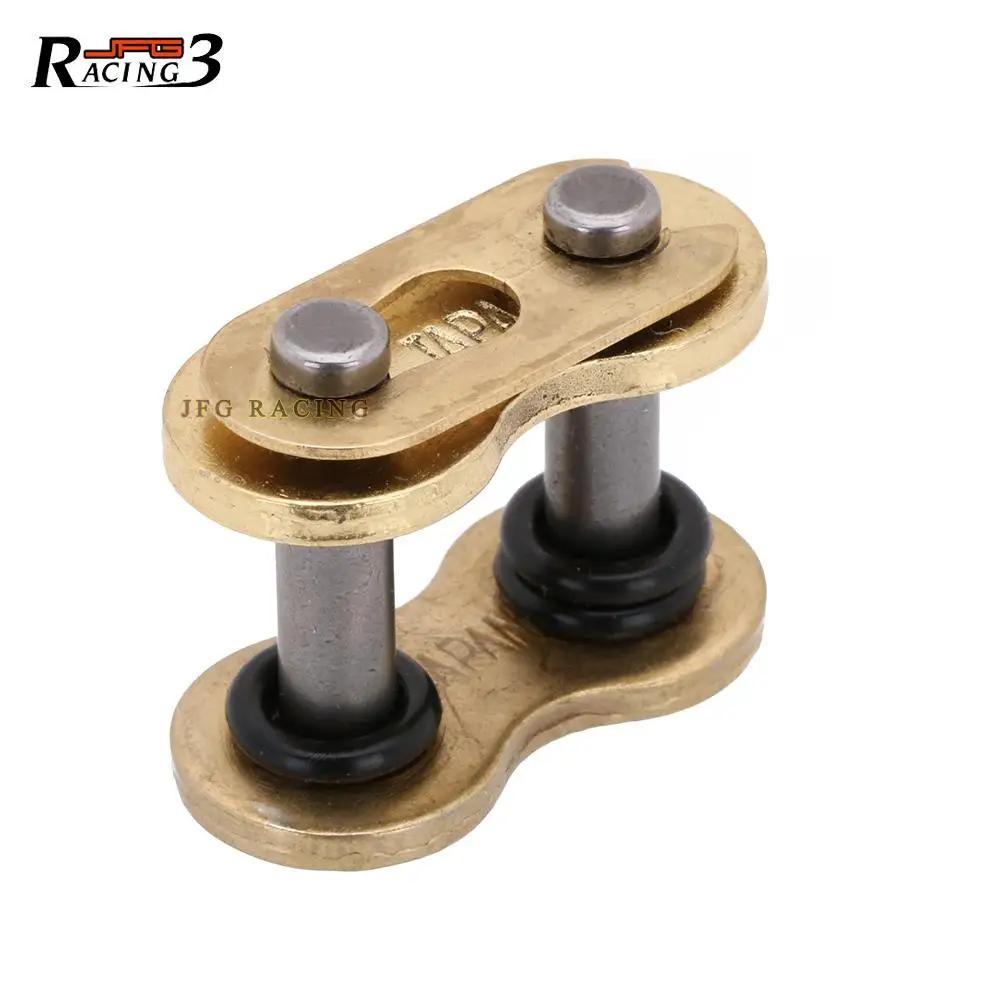 Boucle de chaîne pour moto 428 520 525 530, lien d'anneau, connecteur de connexion de chaîne lourde,