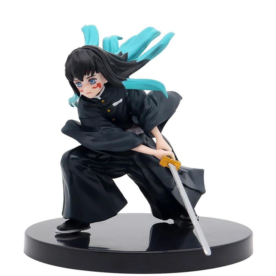 Figurine de dessin animé Demon Slayer Kimetsu no Yaiba, Kamado Tanjirou, Agatsuma Zenitsu Nezuko War