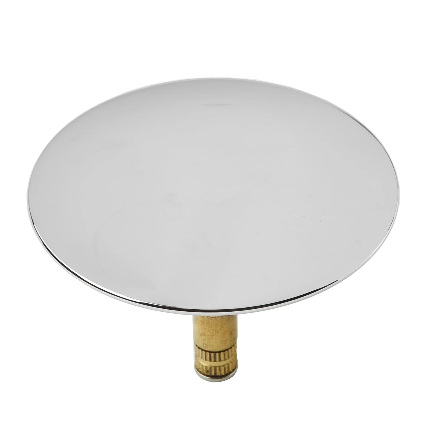HOSink-Bouchon de Vidange Réglable pour Lavabo, Accessoire de 70mm, à Cliquer, avec Bouton Poussoir