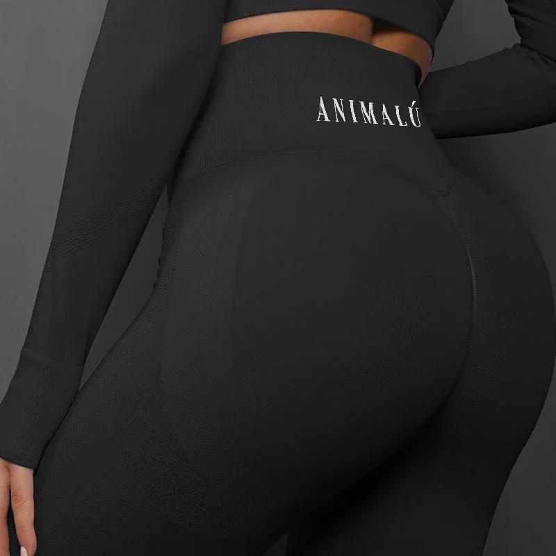2025 ANIMALU Leggings sans couture femmes pantalons de Yoga de gymnastique femmes taille haute Leggi