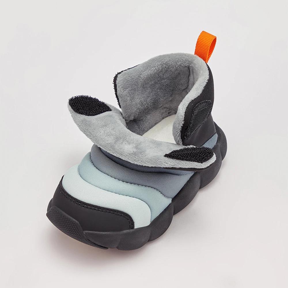 Dave Bella hiver enfants velours chaussures de sport mode décontracté garçons filles épaissir anti-d