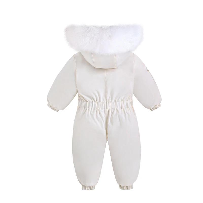 Combinaison de Ski d'hiver en velours pour bébé, combinaison pour garçon, vêtements chauds pour enfa