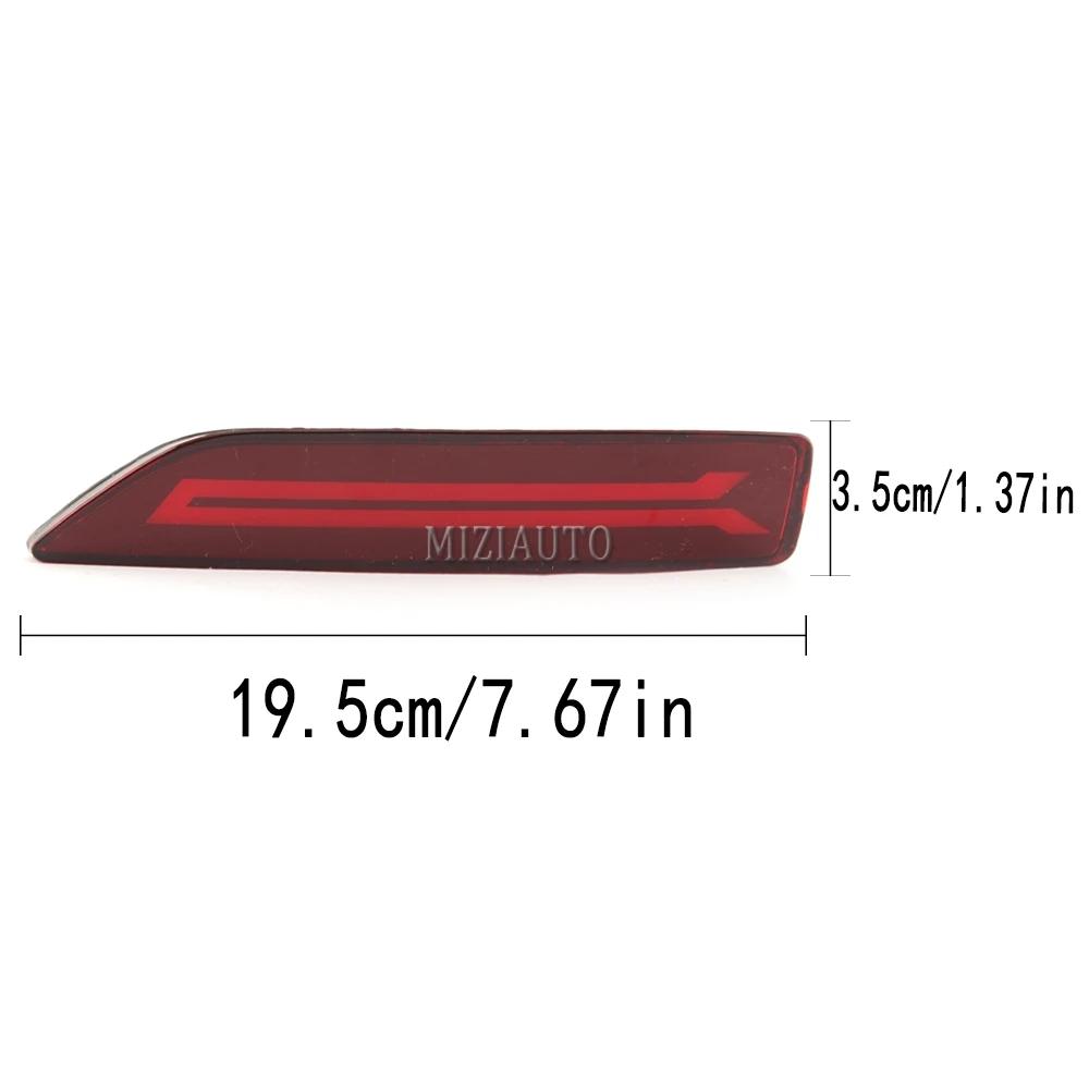 MZORANGE LED feu de pare-chocs arrière pour Honda CRV CR-V 2007 2008 2009 réflecteur de frein feu an