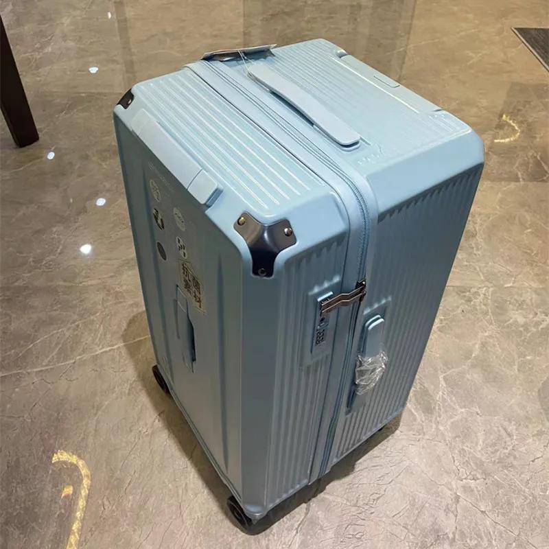 Valise de voyage universelle pour hommes et femmes, roue, mot de passe, chariot épaissi, bagage de g