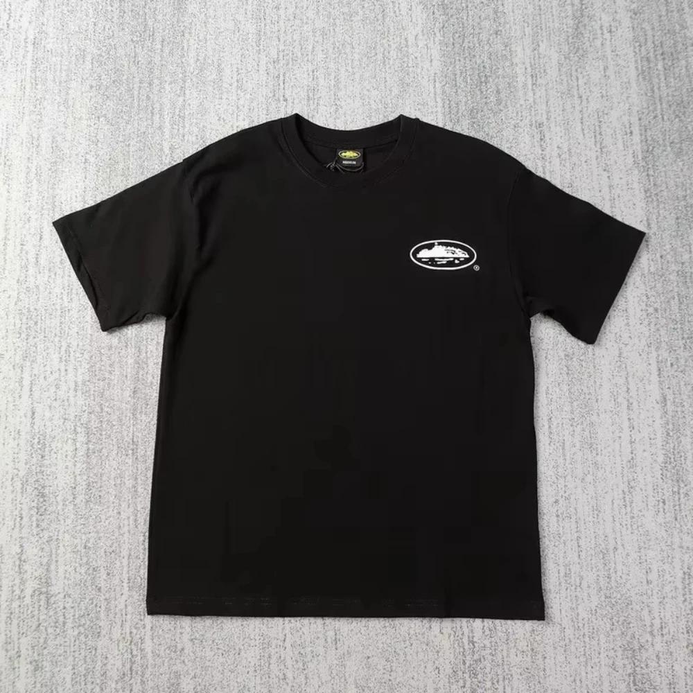 Nouveau T-shirt d'été 2026 à manches courtes imprimé bateau, col rond ample, respirant, demi-manches
