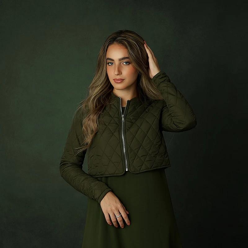 Femme cardigan et sans manches maxi robe tenue décontractée 50-éponge robe col rond manches longues 