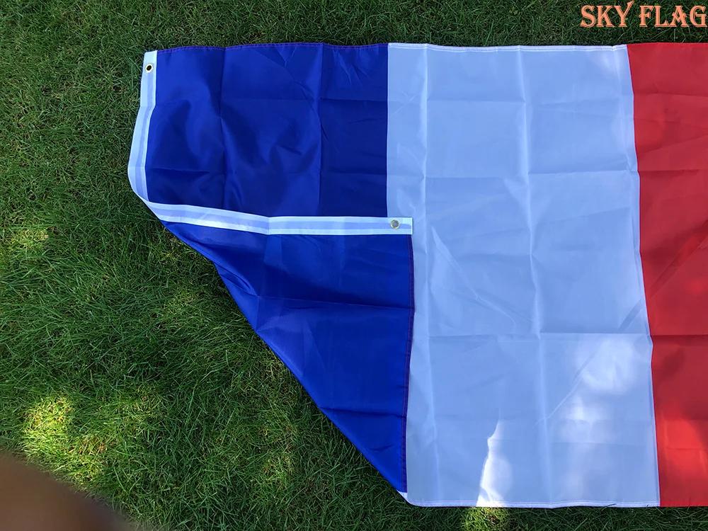 Drapeau de SKY livraison gratuite drapeau de la grande France 90*150 cm suspendu bleu blanc rouge fr