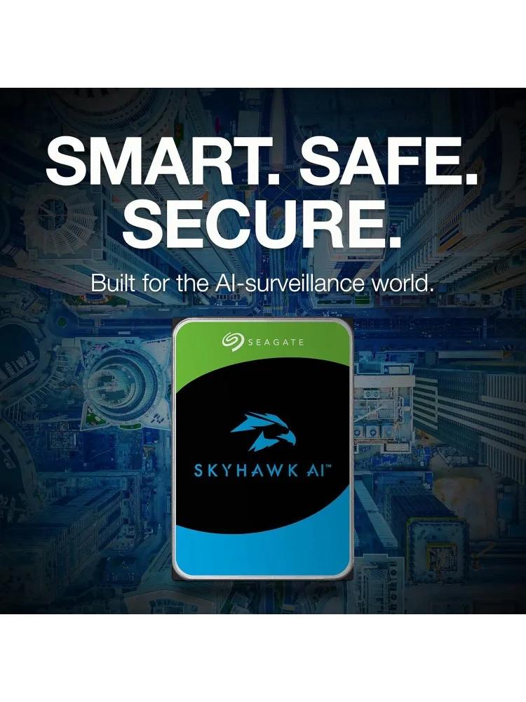 Skyhawk AI 16 To disque dur interne vidéo HDD – 3,5 pouces SATA 6 Gb/s 256 Mo de cache pour système 