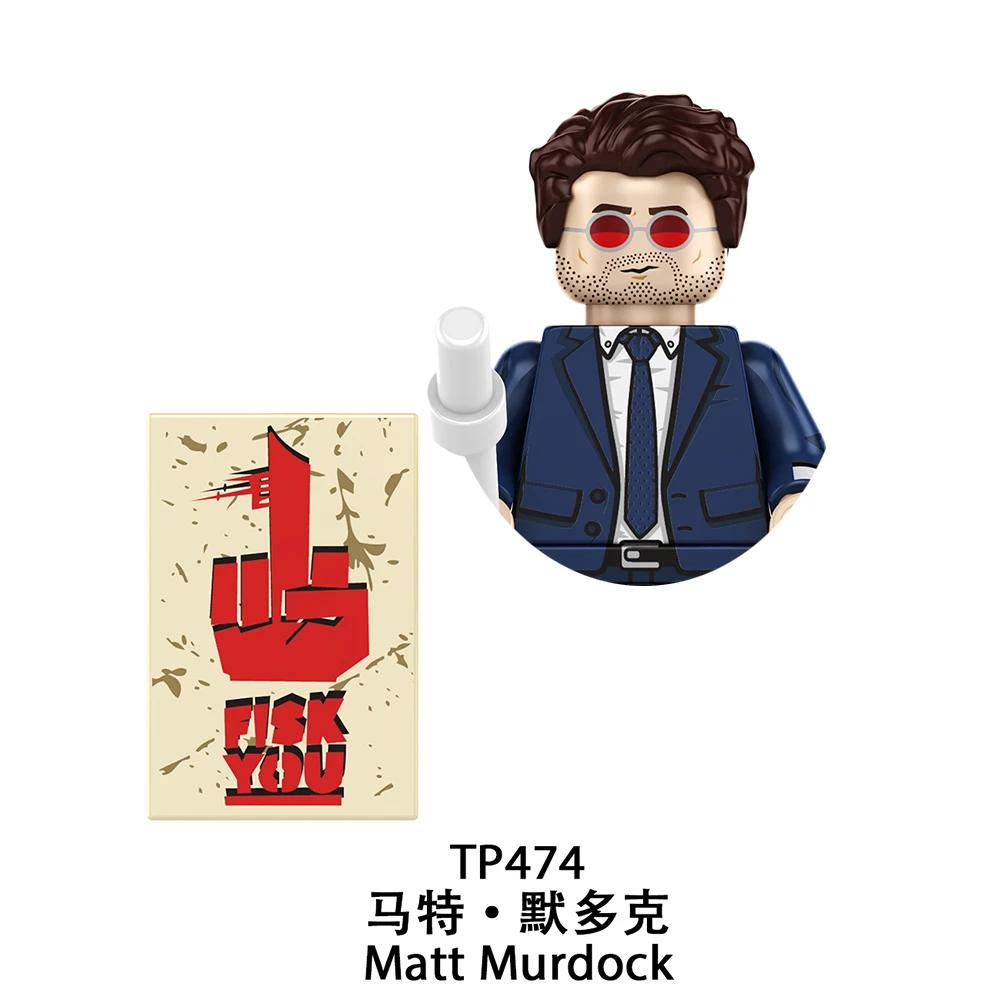 2026 World Legends Nouveaux Blocs de Construction Daredevil Punisher pour Jouets Cadeaux Enfants Min