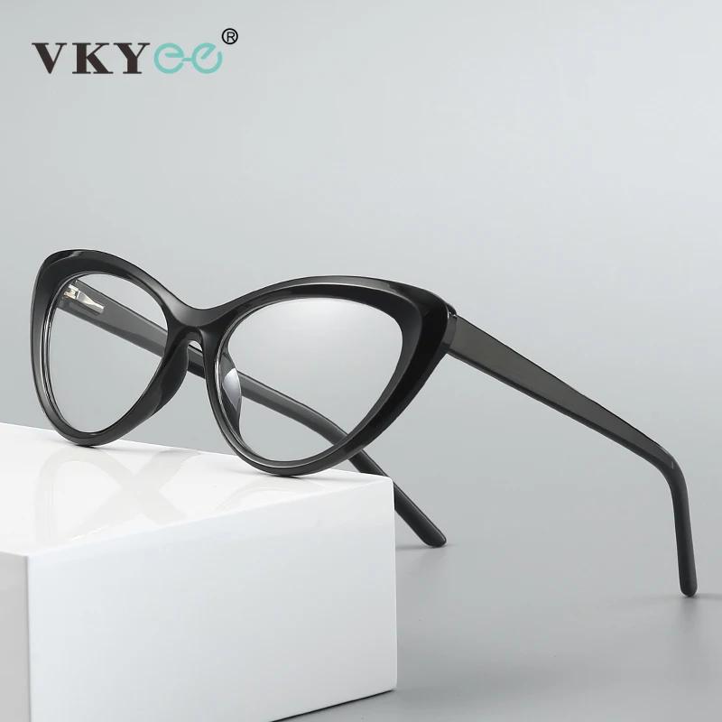 VICKY mode oeil de chat femmes lecture lunettes montures pour lumière bleue bloquant Prescription op