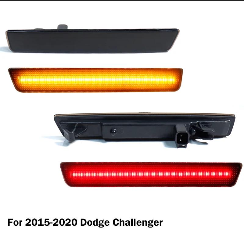 Enquêter de position latéral de pare-chocs de voiture pour Dodge Challenger, clignotant, feux de sta