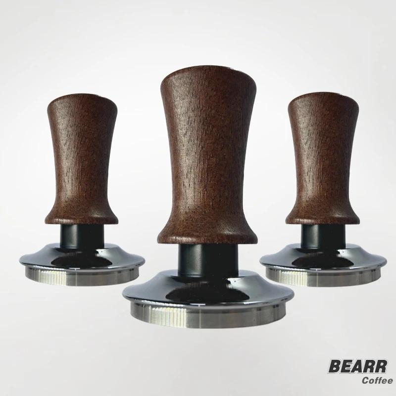 BEARR-Marteau à poudre de café avec manche en bois, profondeur réglable, calibrage horizontal consta