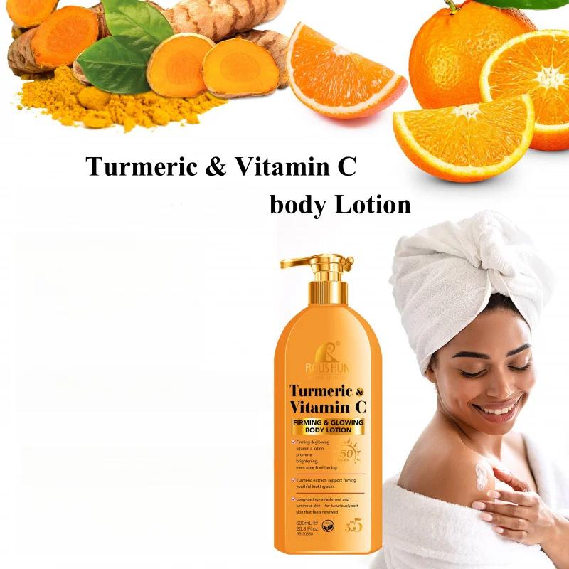 Curcuma VITAmin C crème solaire SPF50 Lotion pour le corps crème solaire 2-en-1 Lotion pour le corps