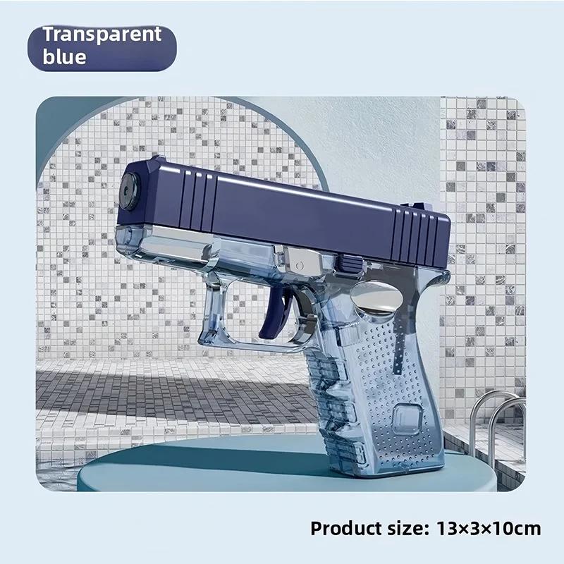 Mini pistolet à eau mécanique à tir continu, aigle du désert, petit pistolet d'été en plein air, pla