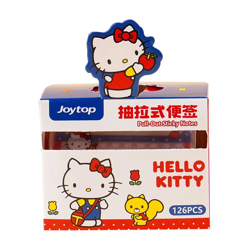 Hello Kitty 10e anniversaire Transparent 2025 Nouvelle vente chaude Notes autocollantes extractibles