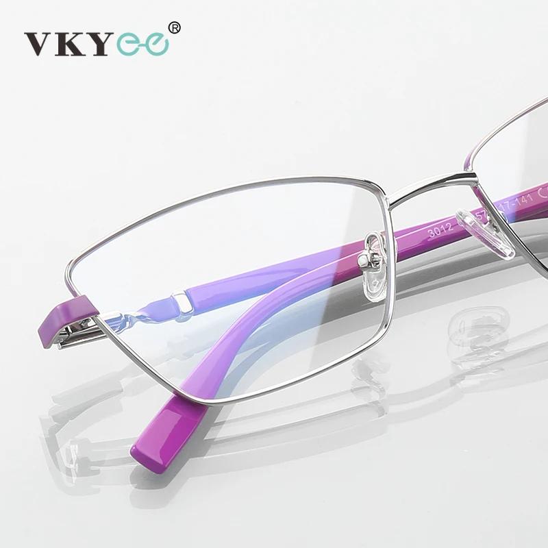 VICKY nouvelle mode Anti lumière bleue lunettes de lecture femmes métal myopie lunettes de Prescript