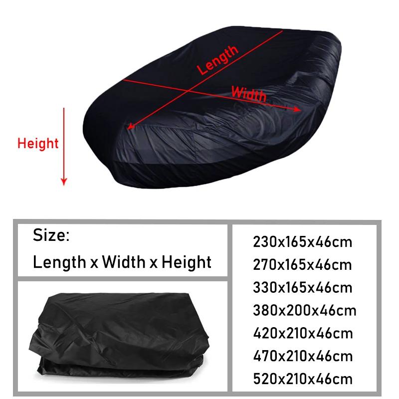Housse de bateau gonflable en forme de V, imperméable, anti-poussière, AntiUV, pluie, neige, canot d