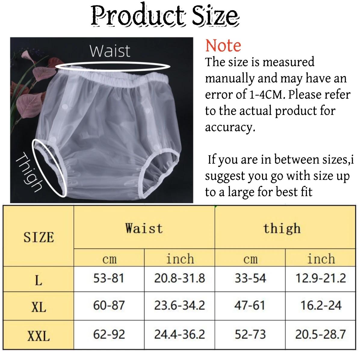 Couche transparente pour adulte, nouveau Design, bouton-pression latéral, sable, réutilisable, lavab