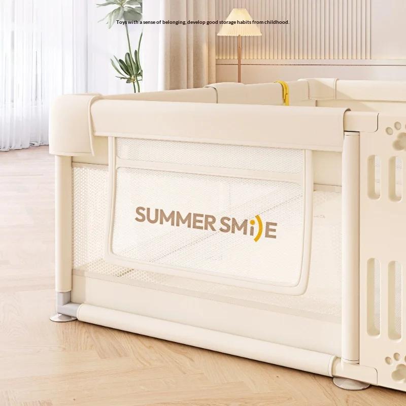 Parc de jeu pour bébé, barrière de sécurité réglable et extensible, pour intérieur et extérieur, non