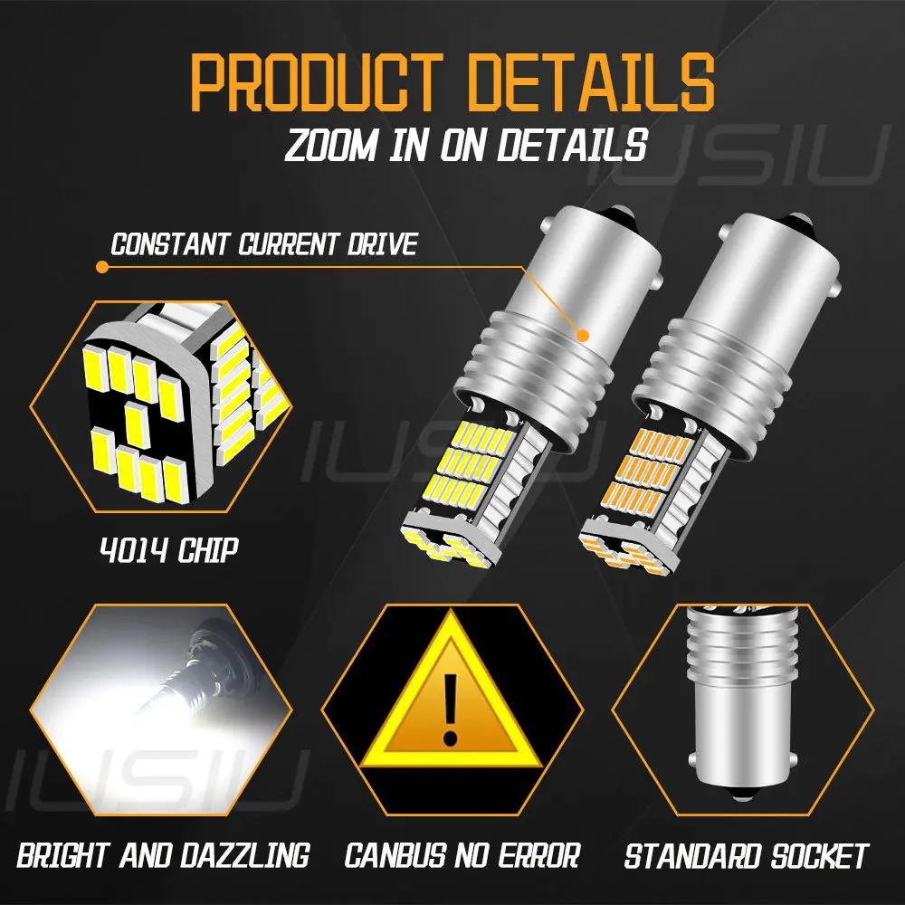 IUSIU-Lampe de signalisation de stationnement de frein de voiture, ampoule LED, P21W, T15, W16W, 115