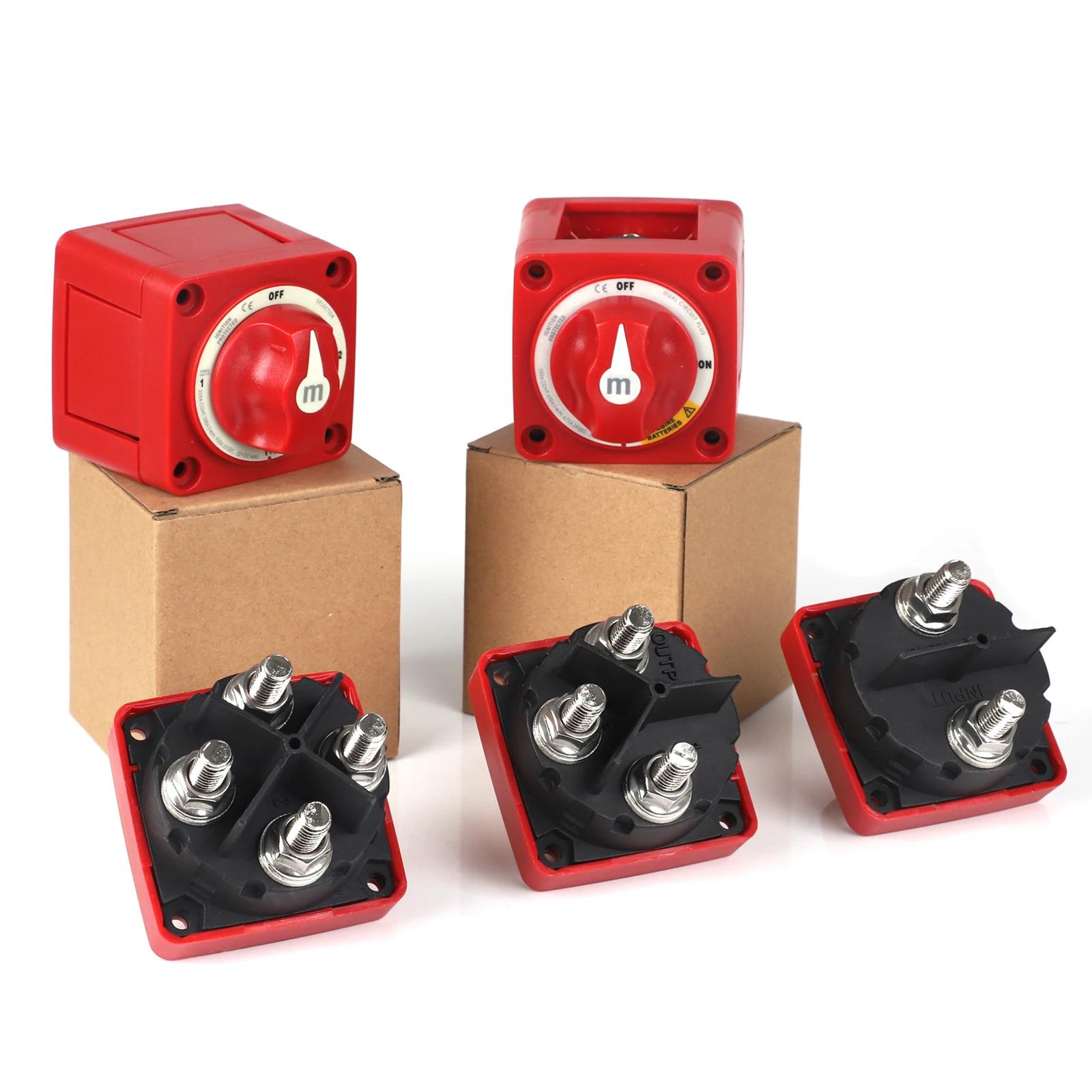 Coupeur de commutateur de masse de batterie 2 3 4 positions, simple et double pour panneau de comman